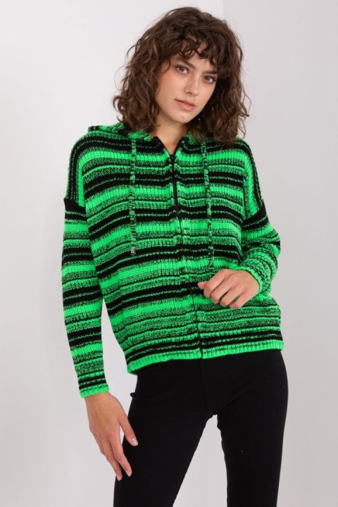 Sweter Damski Model BA-SW-8000.51P Black/Green - Badu Badu