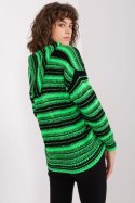 Sweter Damski Model BA-SW-8000.51P Black/Green - Badu Badu