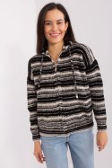 Sweter Damski Model BA-SW-8000.72P Black/Beige - Badu Badu