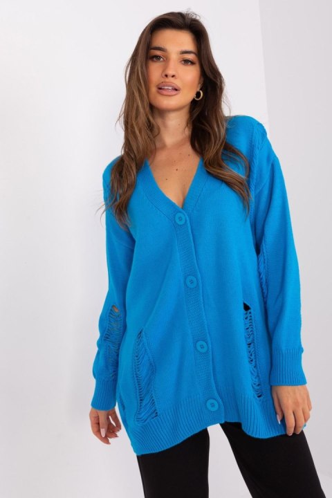 Sweter Damski Model BA-SW-8042-1.23 Blue - Badu Badu