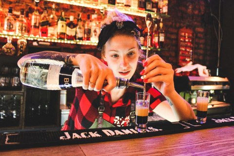 Zestaw barmański profesjonalny PRESTON do drinków 17 elementów