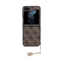 Guess 4G Charms Collection - Etui do Samsung Galaxy Z Flip 5 (brązowy)