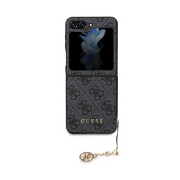 Guess 4G Charms Collection - Etui do Samsung Galaxy Z Flip 5 (szary)