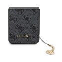 Guess 4G Charms Collection - Etui do Samsung Galaxy Z Flip 5 (szary)