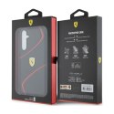 Ferrari Twist Metal Logo - Etui Samsung Galaxy S23 FE (czarny)