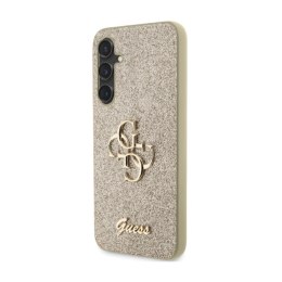 Guess Glitter Script Big 4G - Etui Samsung Galaxy S23 FE (złoty)