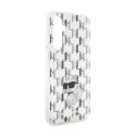 Karl Lagerfeld Monogram Choupette - Etui Samsung Galaxy S23 FE (przezroczysty)