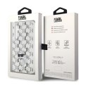 Karl Lagerfeld Monogram Choupette - Etui Samsung Galaxy S23 FE (przezroczysty)