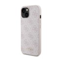 Guess 4G Metal Gold Logo - Etui iPhone 15 Plus (różowy)