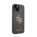 Guess 4G Big Metal Logo - Etui iPhone 15 (szary)