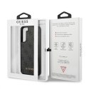 Guess 4G Metal Gold Logo - Etui Samsung Galaxy S22 (szary)