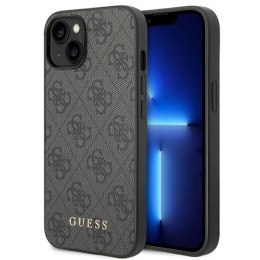 Guess 4G Metal Gold Logo - Etui iPhone 14 (szary)