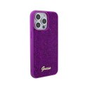 Guess Disco Metal Script - Etui iPhone 15 Pro Max (fuksja)