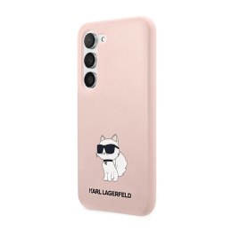 Karl Lagerfeld Silicone NFT Choupette - Etui Samsung Galaxy S23 (różowy)