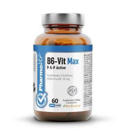 WITAMINA B6-VIT MAX P-5-P ACTIVE (18 mg) 60 KAPSUŁEK - PHARMOVIT (CLEAN LABEL)