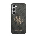 Guess 4G Big Metal Logo - Etui Samsung Galaxy S24 (czarny)