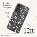 Rifle Paper Clear - Etui Samsung Galaxy S24+ (Petite Fleurs)