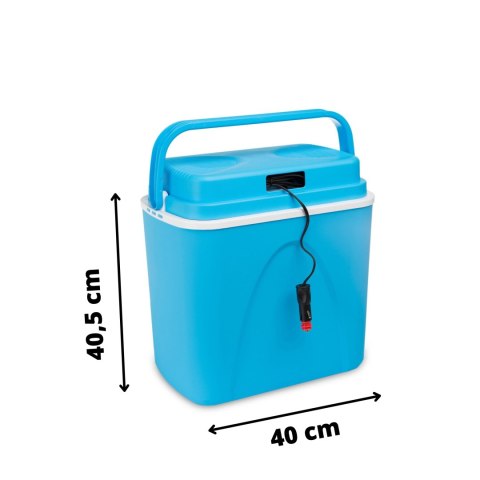 Lodówka samochodowa elektryczna 22L KAMAI CB, zasilanie 12V, niebieska Conabridge