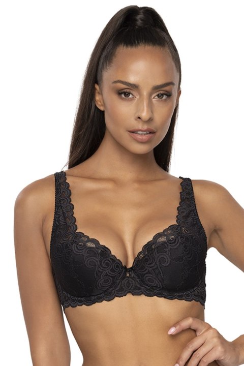 Biustonosz push up Biustonosz Usztywniany Model 3824/22 Natalie Big Black - Mat Mat