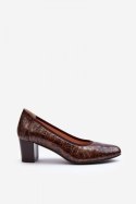 Czółenka Model Cynania 58307 Brown - Step in style Step in style