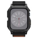 Spigen Lite Fit "Pro" - Etui z paskiem do Apple Watch 4/5/6/7/8/9/SE 44/45 mm (Matte Black)