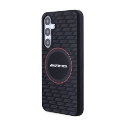 AMG Silicone Carbon Pattern MagSafe - Etui Samsung Galaxy S24+ (czarny)