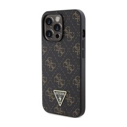 Guess 4G Triangle Metal Logo - Etui iPhone 14 Pro Max (czarny)