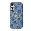 Guess 4G Big Metal Logo - Etui Samsung Galaxy S24+ (niebieski)