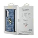 Guess 4G Big Metal Logo - Etui Samsung Galaxy S24+ (niebieski)