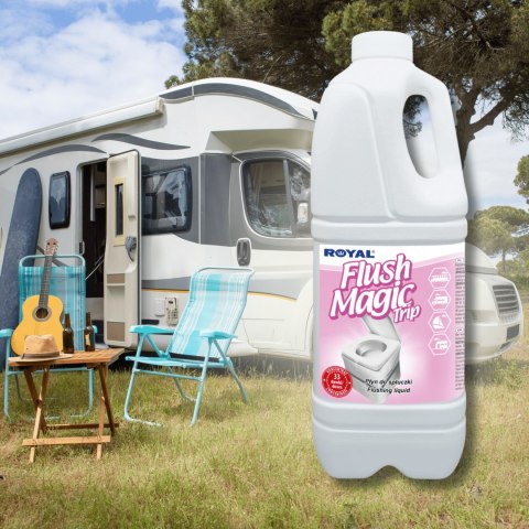 Koncentrat - Płyn 2L do toalet turystycznych FLUSH MAGIC TRIP Kamai Royal