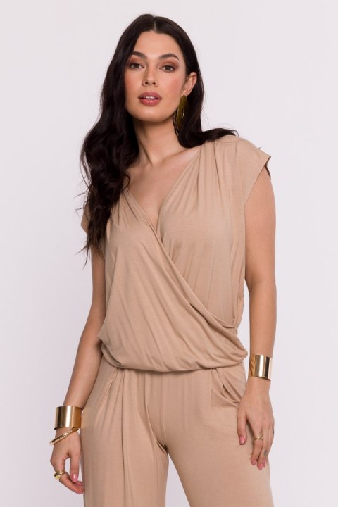 Bluzka Model B288 Beige - BeWear BeWear