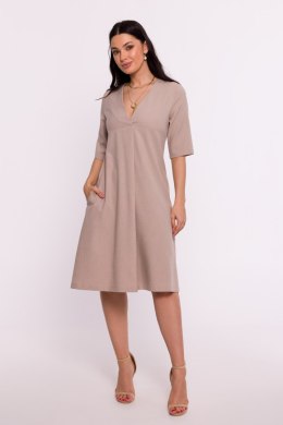 Sukienka Model B280 Beige - BeWear BeWear