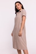 Sukienka Model B282 Beige - BeWear BeWear