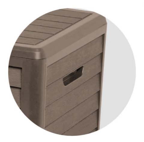 Skrzynia ogrodowa 420L TAUPE Kamai EDA