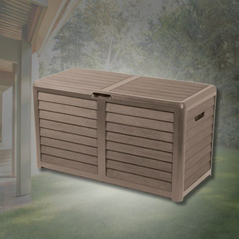 Skrzynia ogrodowa 420L TAUPE Kamai EDA