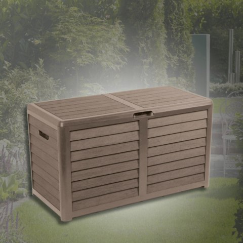 Skrzynia ogrodowa 420L TAUPE Kamai EDA