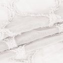 Firana DELVA kolor kremowy haftowany motyw boho przelotki przelotki srebrne woal 140x270 ameliahome - SCURT/AH/DELVA/EYELETS/CRE