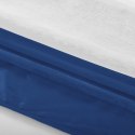 Firana IRVETTE kolor biały przelotki przelotki srebrne woal, velvet 140x250 ameliahome - SCURT/AH/IRVETTE/EYELETS/BLUE/140X250