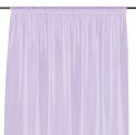 Firana LUNARE kolor liliowy haftowany motyw boho taśma taśma woal 140x270 ameliahome - SCURT/AH/LUNARE/PLEAT/LAVENDER/140X270