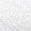 Firana OLVA kolor biały przelotki przelotki srebrne ażur 140x250 ameliahome - SCURT/AH/OLVA/EYELETS/140x250