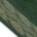Ręcznik ALLIUM kolor butelkowa zieleń styl klasyczny 70x130 ameliahome - TOWEL/AH/ALLIUM/B.GR/70x130