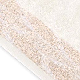 Ręcznik ALLIUM kolor kremowy styl klasyczny 30x50 ameliahome - TOWEL/AH/ALLIUM/CREAM/30x50