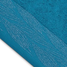 Ręcznik ALLIUM kolor niebieski styl klasyczny 50x90 ameliahome - TOWEL/AH/ALLIUM/MARIN/50x90