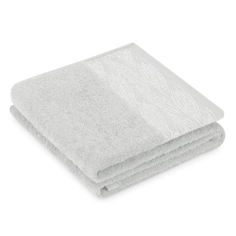 Ręcznik ALLIUM kolor szary styl klasyczny 70x130 ameliahome - TOWEL/AH/ALLIUM/SILV/70x130