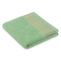 Ręcznik ALLIUM kolor zielony styl klasyczny 50x90 ameliahome - TOWEL/AH/ALLIUM/CELAD/50x90