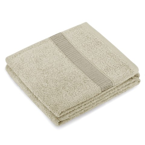 Ręcznik AVIUM kolor beżowy styl klasyczny 70x130 ameliahome - TOWEL/AH/AVIUM/BEIGE/70x130