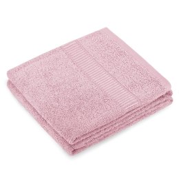 Ręcznik AVIUM kolor pudrowy róż styl klasyczny 70x130 ameliahome - TOWEL/AH/AVIUM/P.PINK/70x130