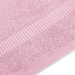 Ręcznik AVIUM kolor pudrowy róż styl klasyczny 70x130 ameliahome - TOWEL/AH/AVIUM/P.PINK/70x130