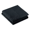 Ręcznik FLOS kolor czarny styl klasyczny 70x130 ameliahome - TOWEL/AH/FLOS/BLACK/70x130