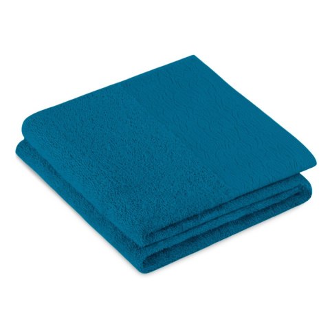 Ręcznik FLOS kolor niebieski styl klasyczny 70x130 ameliahome - TOWEL/AH/FLOS/MARIN/70x130